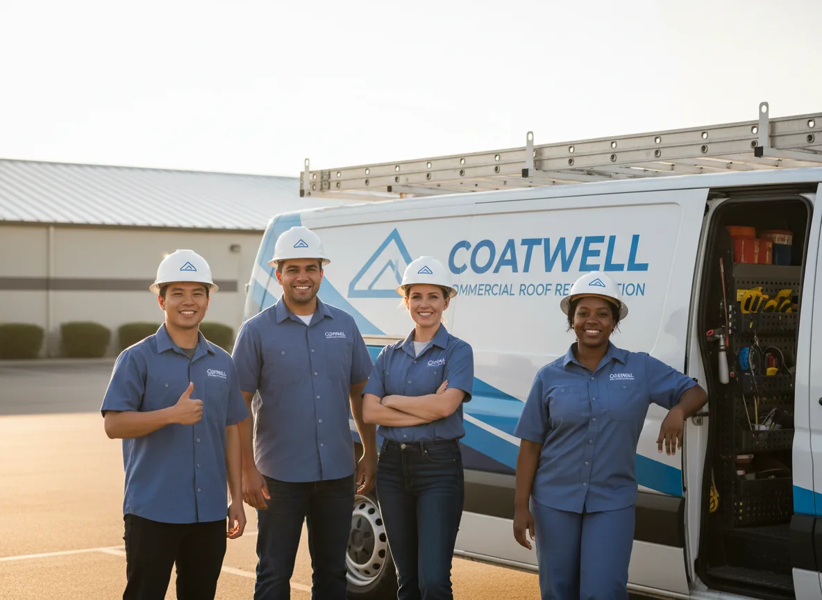 Commercial roof coating company in Popejoy, IA